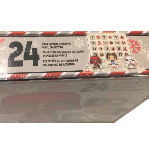 Funko STAR WARS Advent Calendar Pocket POP! 24 Piece Vinyl Collection - Picture 4 of 4